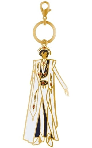 Lelouch vi Britannia Code Geass: Lelouch of the Rebellion Stained Glass Style Key Chain Key Ring [USED]