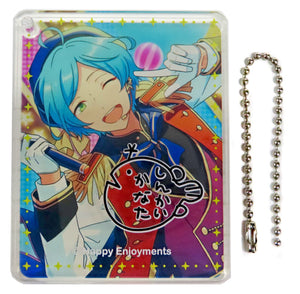 Kanata Shikai Ensemble Stars! Trading Acrylic Plate Key Chain Group A Animate Cafeoperated by Youme Cafe Limited Key Ring [USED]