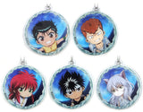 Yusuke Urameshi, etc. Yu Yu Hakusho Hikokuji The Final Blow Prize D All 5 Types Set Key Ring [USED]