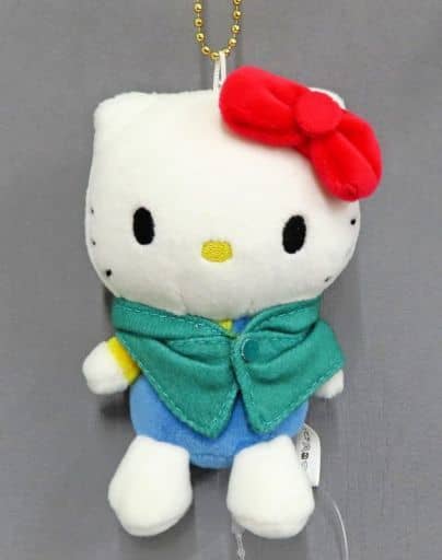 Hello Kitty Erwin Smith Attack On Titan X Sanrio Characters Munyugurumi Ball Chain Mascot Key Ring [USED]