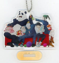 Satoru Gojo Jujutsu Kaisen 0 BIRTHDAY2021 Acrylic Stand Key Chain Key Ring [USED]