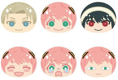 Anya Forger, etc. SPY x FAMILY Omanjuu Niginigi Mascot All 6 Types Set Key Ring [USED]