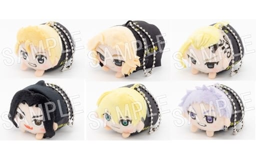 Chifuyu Matsuno, etc. Tokyo Revengers Mamekororin Plush Mascot All 6 Types Set Key Ring [USED]