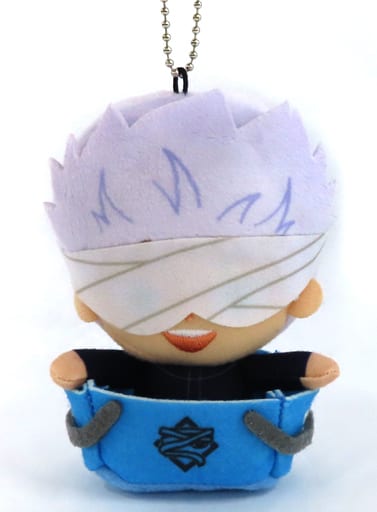 Satoru Gojo Jujutsu Kaisen 0 Kagokore Plush Key Chain Key Ring [USED]