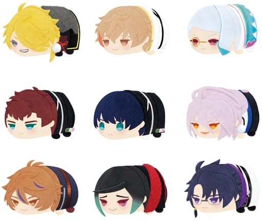Senji Muramasa, etc. Touken Ranbu ONLINE Mochimochi Mascot Vol.7 All 9 Types Set Key Ring [USED]