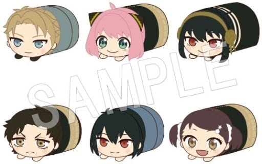 Anya Forger, etc. SPY x FAMILY Mochikororin All 6 Types Set Key Ring [USED]