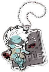 Satoru Gojo Jujutsu Kaisen Pita! Deformed 1st Ending Acrylic Key Chain Key Ring [USED]