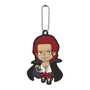 Shanks One Piece Capsule Rubber Mascot Key Ring [USED]