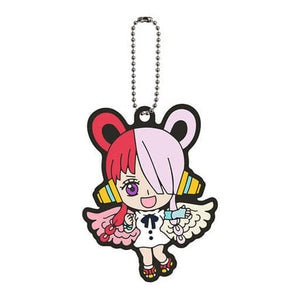 Uta One Piece Capsule Rubber Mascot Key Ring [USED]