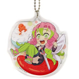 Mitsuri Kanroji Demon Slayer: Kimetsu no Yaiba Local Illustration Fukuoka Acrylic Charms Total Concentration Exhibition Mugen Train & Entertainment District Arc Fukuoka Venue Limited Charm [USED]