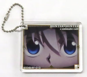 Killua Zoldyck HUNTER x HUNTER CoLotta Trading Acrylic Plate Keychain A Animatecafe Vol.8 Phantom Troupe Edition Part3 Limited Key Ring [USED]