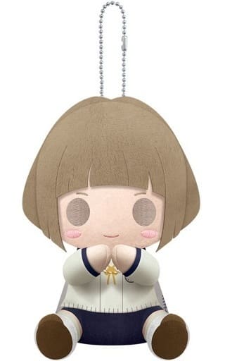 Maeda Toushirou Touken Ranbu ONLINE Es Series Nino Pitanui Plush Mascot Key Ring [USED]