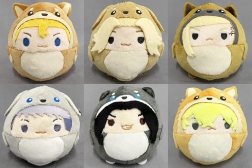 Manjirou Sano Tokyo Revengers Kujimate Nuikuji Fluffy Kororin Prize D All 6 Types Set Key Ring [USED]