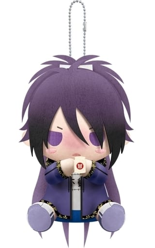 Fudou Yukimitsu Touken Ranbu ONLINE Es Series Nino Pitanui Plush Mascot Key Ring [USED]