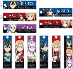 Kirito, etc. Sword Art Online the Movie: Progressive Aria of a Starless Night Ani-Art Trading 4th Stick Acrylic Key Chain All 11 Types Set Key Ring [USED]