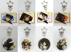 Ellen Yeager, etc. Attack on Titan Kujibikido Online Kiji Break of Dawn Acrylic Charms Prize C All 8 Types Set Charm [USED]