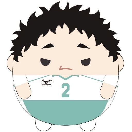 Issei Matsukawa Haikyu!! Fluffy Kororin 5 Key Ring [USED]