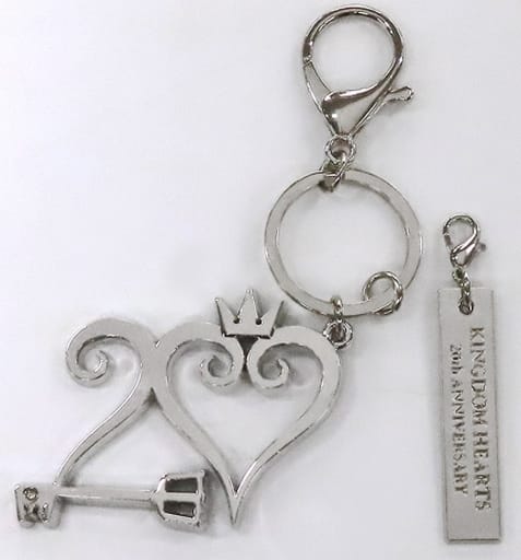 Kingdom Hearts 20th Anniversary Metal Keychain Key Ring [USED]