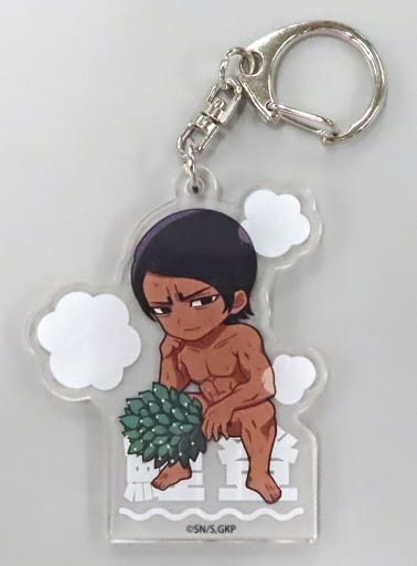 Otonoshin Koito Golden Kamuy Bagna Deformed Acrylic Key Chain Key Ring [USED]
