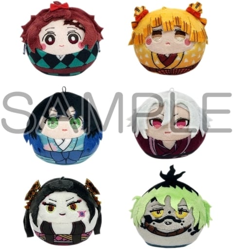 Tanjiro Kamado, etc. Jujutsu Kaisen Corocot Vol.4 All 6 Types Set Key Ring [USED]