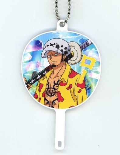 Trafalgar Law One Piece FILM RED Trading Fan Fan Key Chain Theater Limited Key Ring [USED]