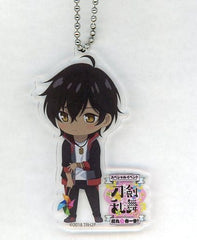 Okurikara Hiromitsu Touken Ranbu: Hanamaru Chibi Chara Acrylic Key Chain Special Event Hanamaru Haru Ichiban! Limited Key Ring [USED]