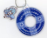 Yukihana Lamy Jellyfish Vtuber Hololive with Trading Mini Charm Swim Ring Key Chain Swim Ring Key Chain Sunshine Aquarium #Aquaramium Limited Key Ring [USED]