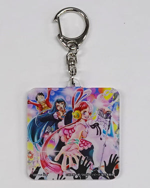 Ado One Piece Film Red Key Ring HMV Limited CD Song of Uta Purchase Bonus Key Ring [USED]