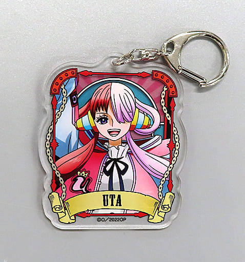 Uta One Piece FILM RED Ultimate Crew Acrylic Key Chain 4th Key Ring [USED]
