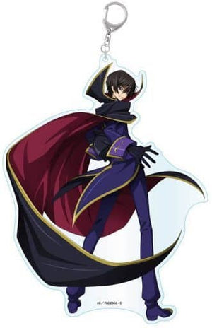 Lelouch Lamperouge Code Geass: Lelouch of the Rebellion Turn Around Acrylic Key Chain Big Key Ring [USED]