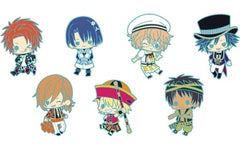 Ren Jinguji, etc. Uta no Prince-Sama Maji Love Starish Tours Es Series Nino Rubber Strap Collection All 7 Types Set Key Ring [USED]