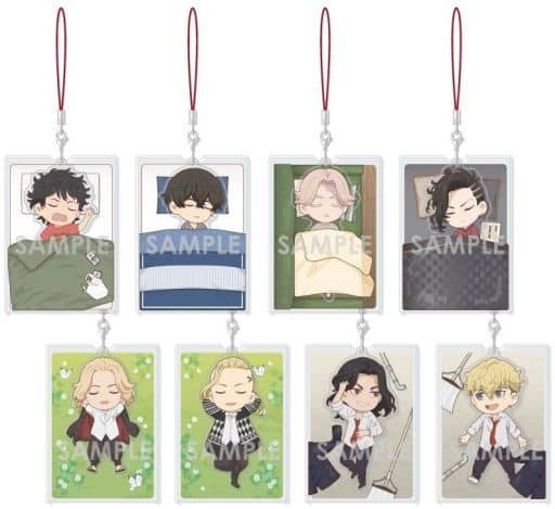 Manjirou Sano, etc. Tokyo Revengers Good Night Acrylic Strap Part 2 All 8 Types Set Key Ring [USED]