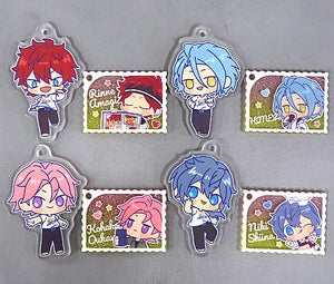 Crazy: B Ensemble Stars!! Diary Series Acrylic Key Chain Set China Limited Key Ring [USED]