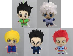 Gon Freecss, etc. HUNTER x HUNTER Mascot All 5 Types Set Key Ring [USED]