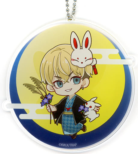 Chifuyu Matsuno Tokyo Revengers Acrylic Key Chain Moon Viewing Ver. Princess Cafe Limited Key Ring [USED]