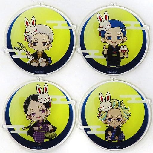 Takashi Mitsuya, etc. Tokyo Revengers Acrylic Keychain Box D Moon Viewing Ver. Princess Cafe Limited Key Ring [USED]