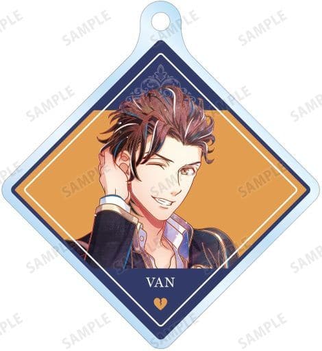 Van Kiryuin Uta no Prince Sama Trading Ani-Art Acrylic Key Chain 3rd Raging Ver. Key Ring [USED]