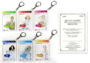 Tokyo Revengers Acrylic Key Chain Nanox Collaboration Laundry Revengers Campaign Winning Item with Winning Notification Key Ring [USED]