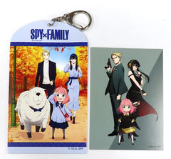 Forger Family SPY x FAMILY PVC Bromide Keychain LAWSON Limited Campaign Products Key Ring [USED]