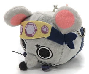 Muscular Mouse Demon Slayer: Kimetsu no Yaiba Mochikororin Plush Mascot Randen X Eigamura Kyono Oshigoto 3 Limited Key Ring [USED]