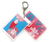 Kurama Wa!!!!! Yu Yu Hakusho Slide Keychain Yoshihiro Togashi Exhibition Puzzle Limited Key Ring [USED]