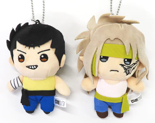 Yusuke Urameshi Raizen Yu Yu Hakusho Three Way Deadlock Mascot Yoshihiro Togashi Exhibition Puzzle Limited Key Ring [USED]