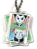 Gon Freecss Hisoka Morow Green HUNTER x HUNTER Character Acrylic Charm Yoshihiro Togashi Exhibition Puzzle Limited Hisoka's Stretchable Love Style Gummi Cola Flavor Included Items Charm [USED]