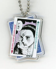 Chrollo Lucilfer Hisoka Morow Blue HUNTER x HUNTER Character Acrylic Charm Yoshihiro Togashi Exhibition Puzzle Limited Hisoka's Stretchable Love Style Gummi Cola Flavor Included Items Charm [USED]