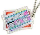 Gon Freecss Killua Zoldyck Hisoka Morow HUNTER x HUNTER Character Acrylic Charm Yoshihiro Togashi Exhibition Puzzle Limited Hisoka's Stretchable Love Style Gummi Cola Flavor Included Items Charm [USED]