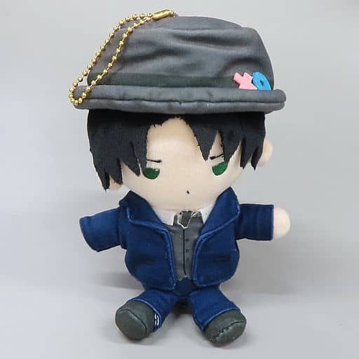 Levi Ackerman Attack On Titan X Sanrio Characters The 2nd Edition Munyugurumi Mascot Key Ring [USED]