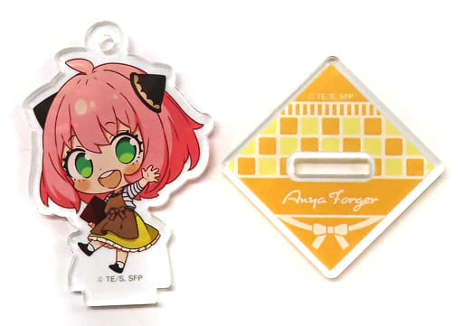 Anya Forger SPY x FAMILY Trading Acrylic Stand Keychain Sweets Paradise Limited Key Ring [USED]