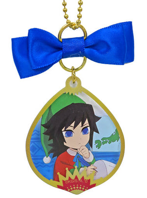 Giyu Tomiokau Demon Slayer: Kimetsu no Yaiba Random Acrylic Ornament Charm A ufotable cafe Machi Asobi Cafe Christmas Event 2022 Limited Charm [USED]