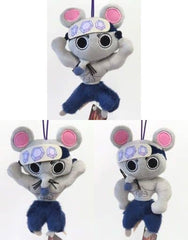 Muscular Mouse Demon Slayer: Kimetsu no Yaiba Muscular Mouse Mascot All 3 Types Set Key Ring [USED]
