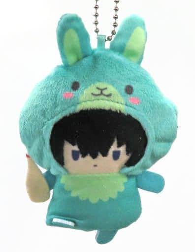 Toushirou Hijikata Gintama PUPPELA Finger Mascot Collection Zodiac Rabbit Ver. Key Ring [USED]